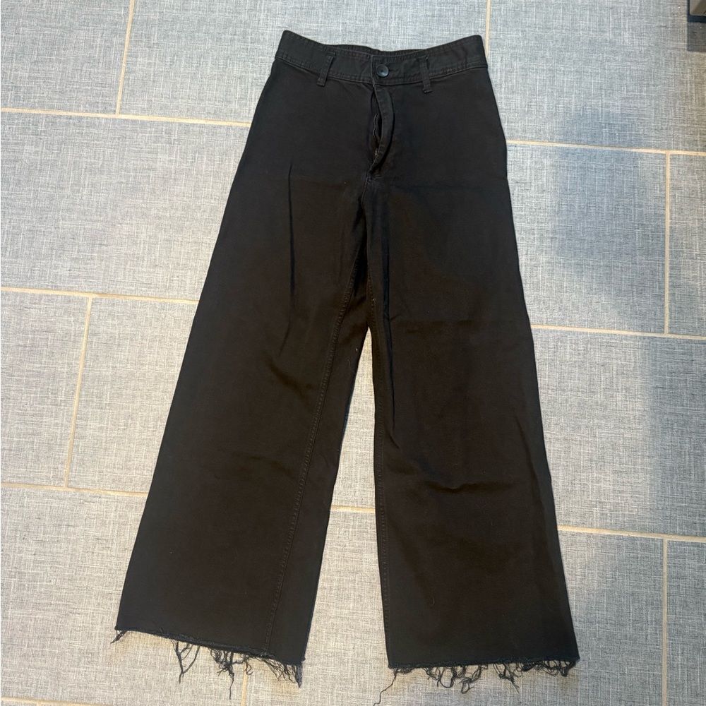Zara Marine Jeans - Black - US 8